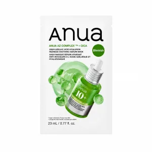 Anua Azelaic Acid Hyaluron Redness Soothing Serum Mask 23ml