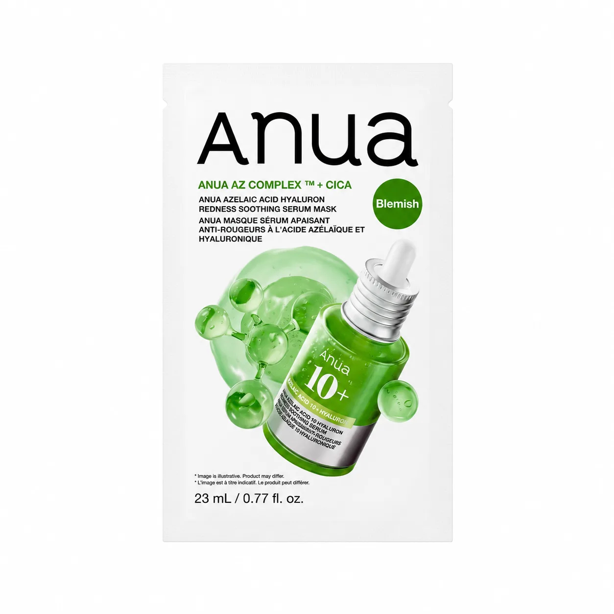 Anua Azelaic Acid Hyaluron Redness Soothing Serum Mask 23ml