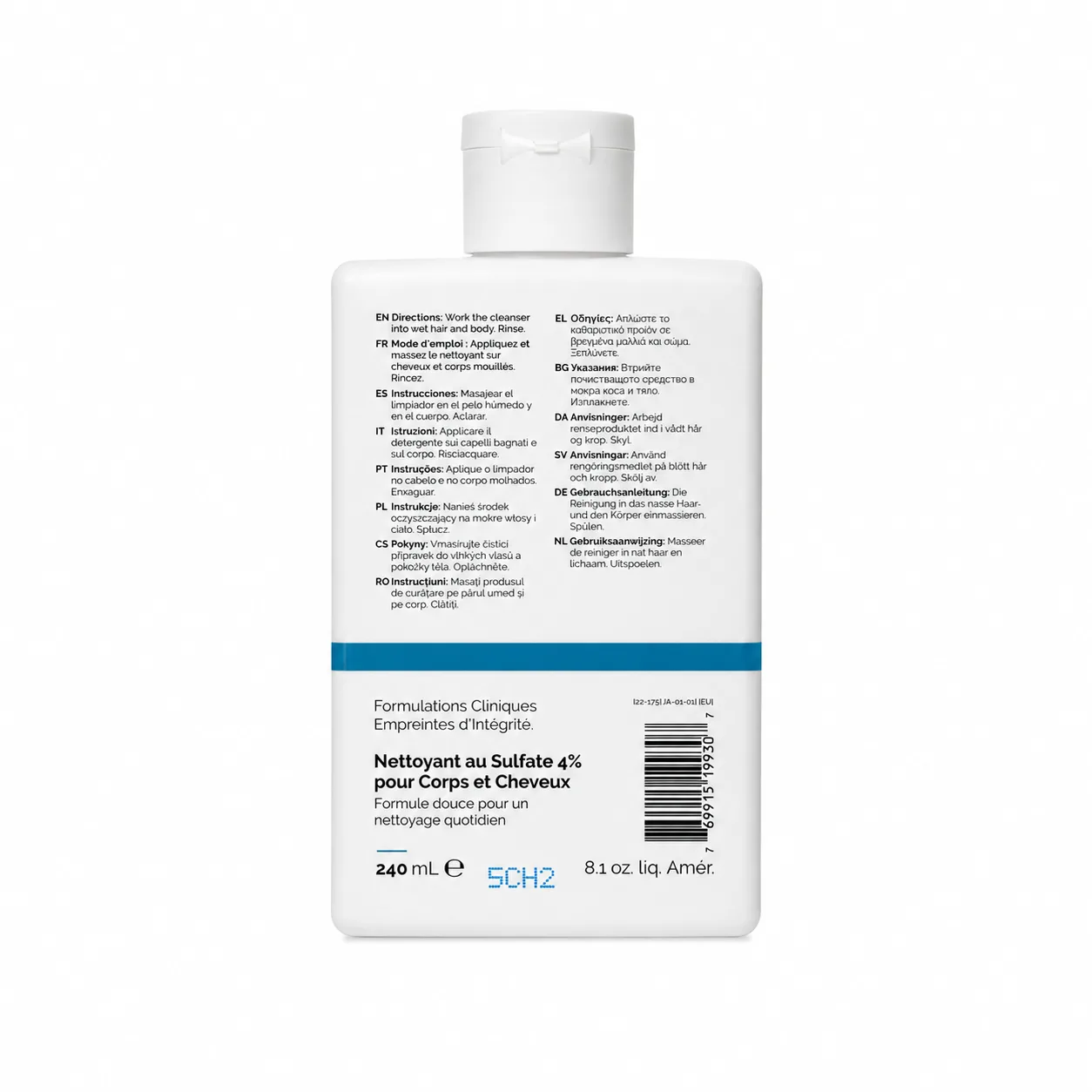 The Ordinary Sulphate 4% Cleanser for Body and Hair 240ml - Image 2