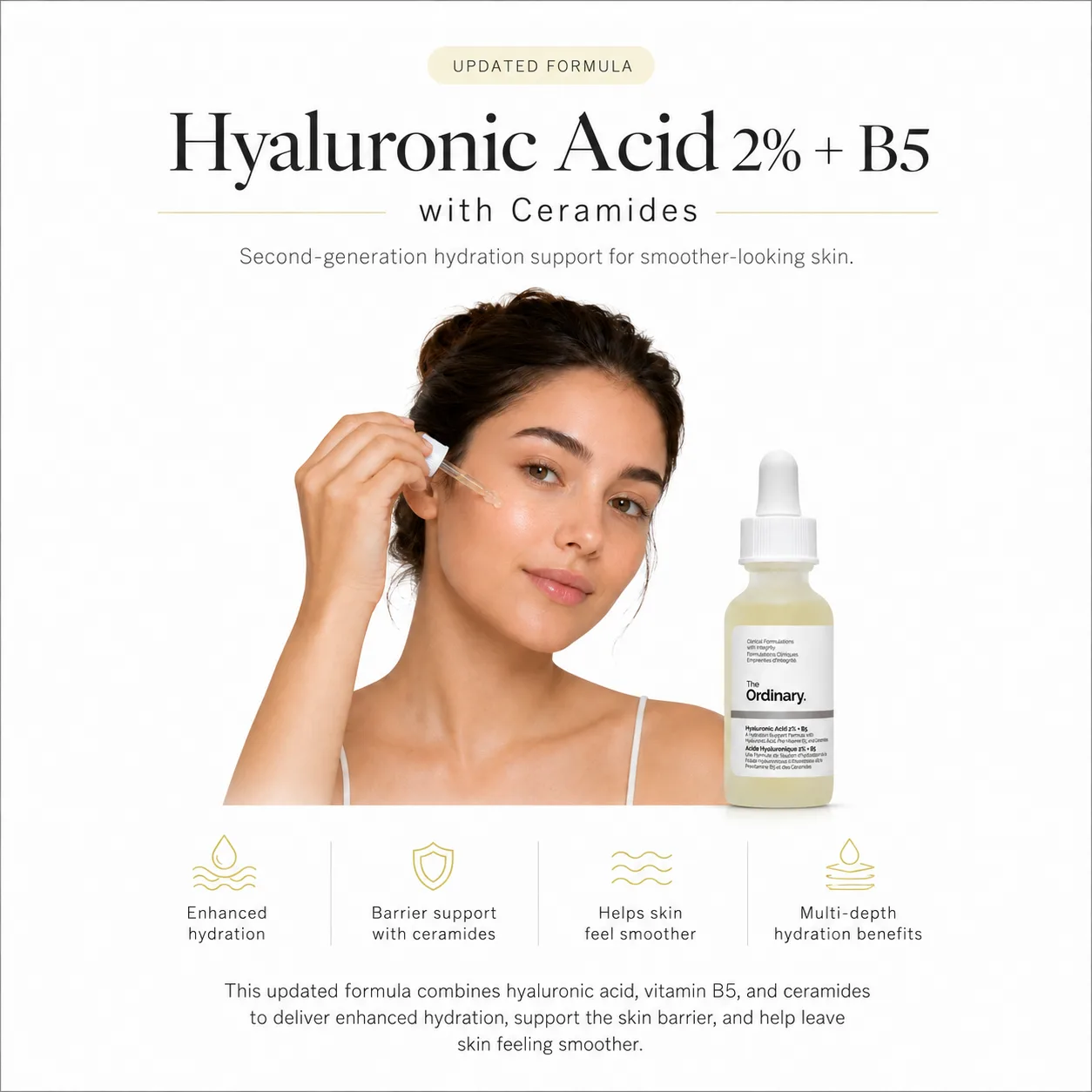 The Ordinary Hyaluronic Acid 2% + B5 (with Ceramides) - Image 4